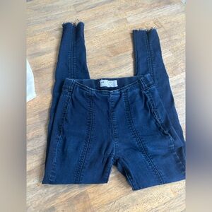 Free People Deep Indigo Jeggings